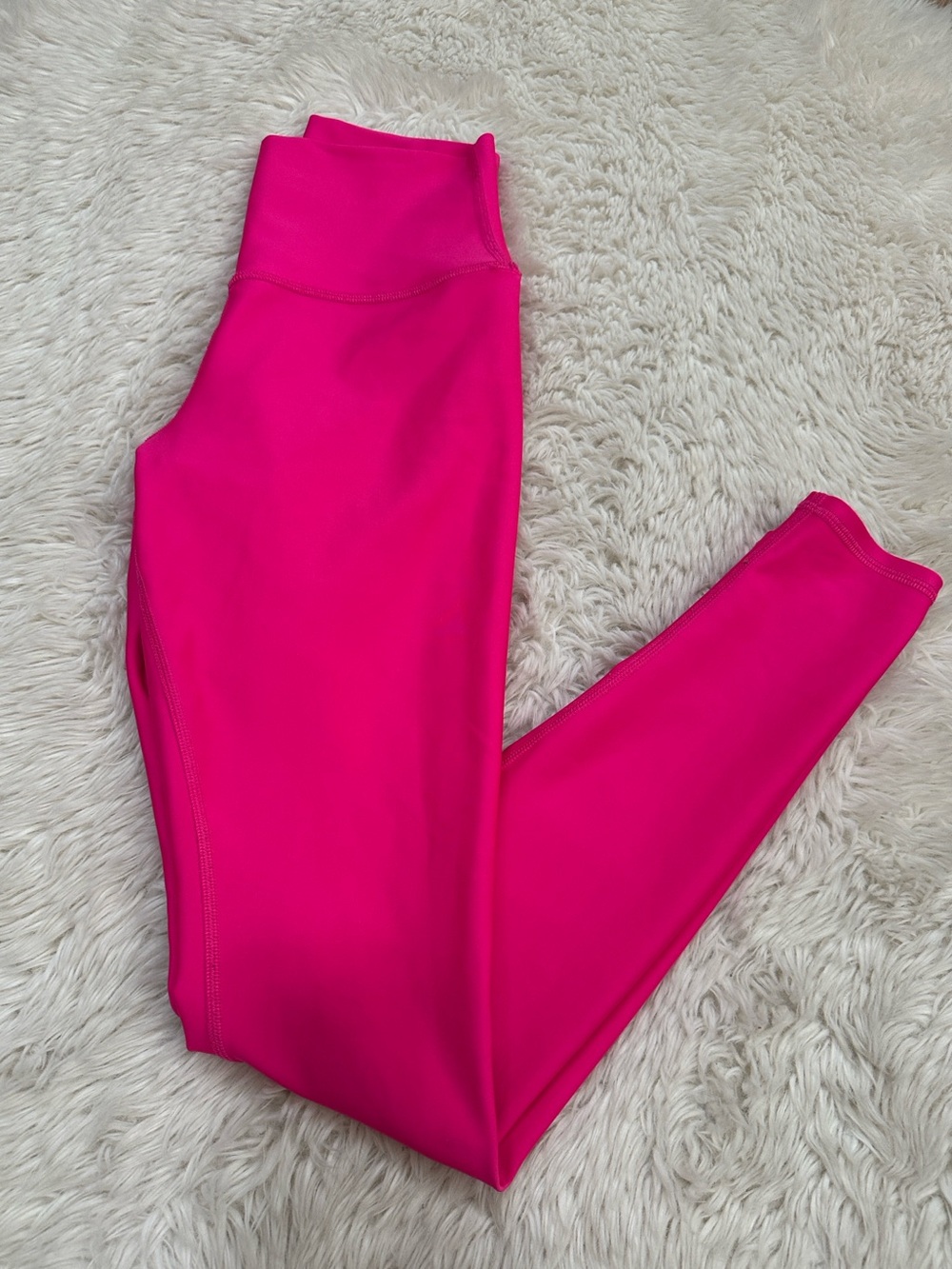 ALO Yoga Hot Pink High-Rise Airlift Leggings